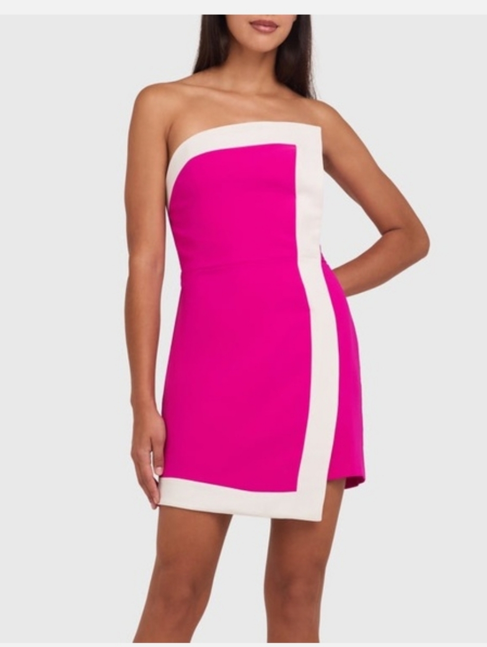 NWT Amanda Uprichard Rhodes Strapless Mini Dress. XS